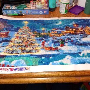 Finished diamond painting